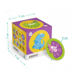 300142 Гра Міні Мемо "Динозаври" 300142 Гра Міні Мемо "Динозаври"