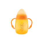 Поильник с силиконовым спаутом и ручками, 250мл