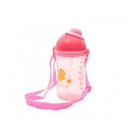 Поїльник для подорожей з трубочкою, 380 мл