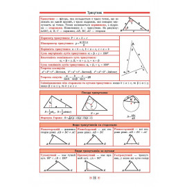 Книга Довідник у таблицях. Геометрія. 7–11 класи