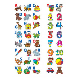 Книга English for Kids. Алфавіт і цифри. Alphabet and Numbers