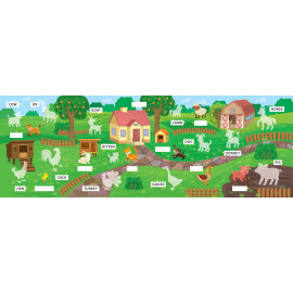 Книга Перші слова. Свійські тварини. Domestic Animals