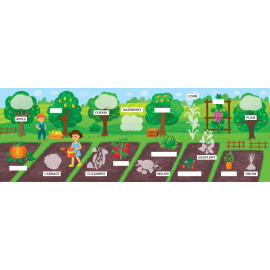 Книга Перші слова. Фрукти та овочі. Fruit and Vegetables