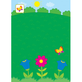 Перші наліпки. Му-у! На лузі