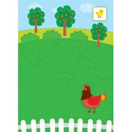 Книга Перші наліпки. Няв-няв! На фермі