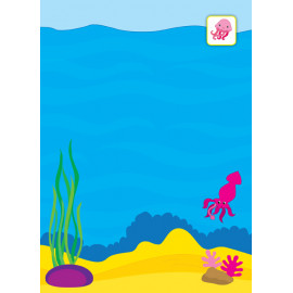 Книга Перші наліпки. Хлюп-хлюп! У морі