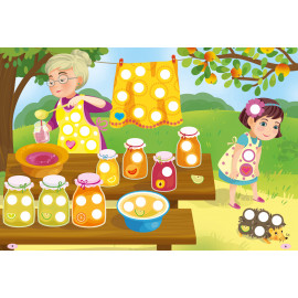 Книга Наліпки-прикрашалки. Сердечка й дольки