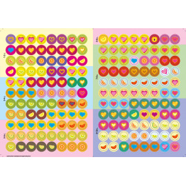 Книга Наліпки-прикрашалки. Сердечка й дольки