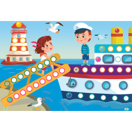 Книга Наліпки-майструвалки. Гаєчки й кнопочки