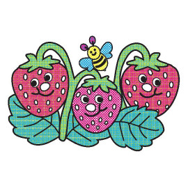 Водні розмальовки: Овочі та фрукти  (у)