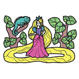 Водні розмальовки: Принцеси та феї  (у)