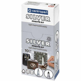 Маркер Silver 2670  1 мм. срібний
