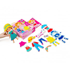 Гра настільна "Магнітна одягалка Соня" VT3702-07 Гра настільна "Магнітна одягалка Соня" VT3702-07