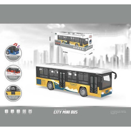 Автобус CLM 0771 C металопластик, інерція, звук, підсвічування