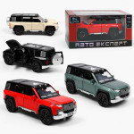 Машинка L-0816-09 , Авто Експерт, металопластик, 1:32, світло, звук, інерція, відчиняються двері, багажник, капот
