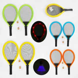 Набір ракеток 1208 B, 2 воланчики, 55см, в сітці