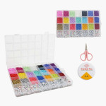 Набір бісеру 610-35 B ножиці, ліска, у боксі