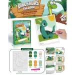 Набір для творчості 621-16 нитки, ручка, основа із липучкою, в коробці