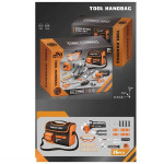 Набір інструментів 778-7526 елементів, болгарка на батарейках, молоток, гайковий ключ, викрутка, окуляри, сумка