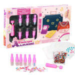 Алмазні стікери 87548, ручка зі змінними блоками, стрази, шаблони