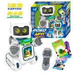 Робот-картридер на радіокеруванні “РобоДруг” 89610, ОЗВУЧ. УКР МОВ., 123 картки, 246 зображень, казки, пісні, історії, сенсорна кнопка