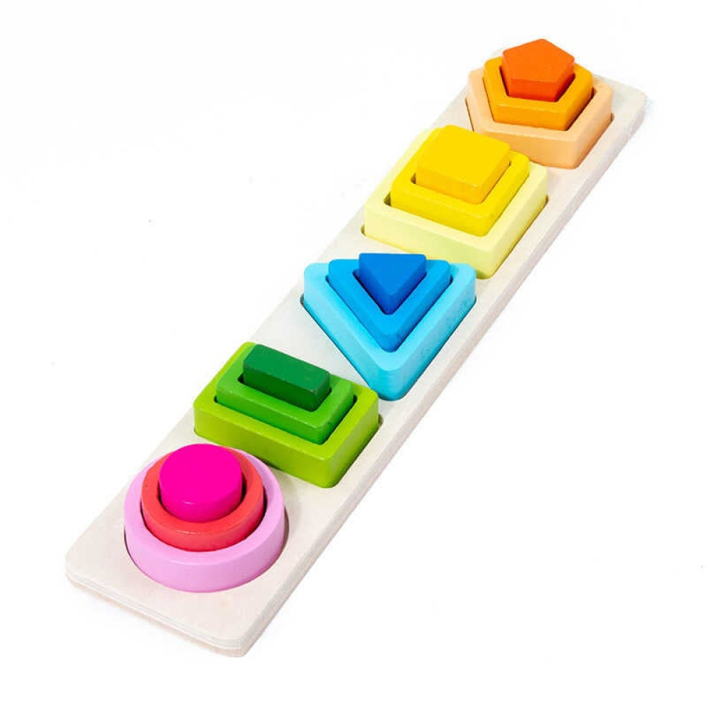 Дерев'яний геометричний сортер C 73208