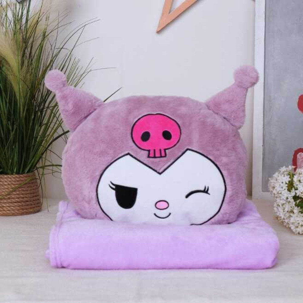 М`яка іграшка M 18284 герой, текстильна, 36 см, плед