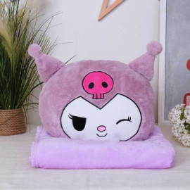 М`яка іграшка M 18284 герой, текстильна, 36 см, плед