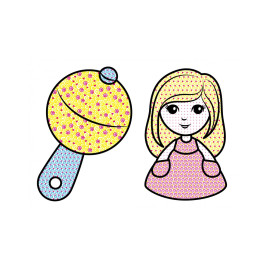 СкРа5В укр_ВОДНІ РОЗМАЛЬОВКИ для найменших (лялька)/50