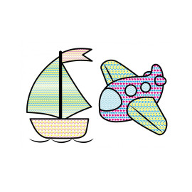 СкРа5В укр_ВОДНІ РОЗМАЛЬОВКИ для найменших (корабель)/50