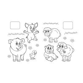 МФЗ_укр Розмальовка Улюблені звірята (лев)/50