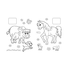 МФЗ_укр Розмальовка Улюблені звірята (лев)/50