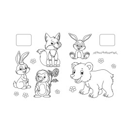 МФЗ_укр Розмальовка Улюблені звірята (лев)/50