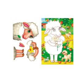 АП_укр Аплікації для малят (корова)/50