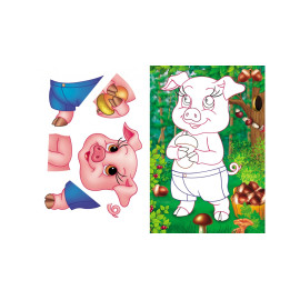 АП_укр Аплікації для малят (корова)/50