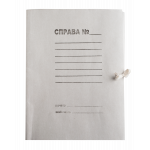 /Папка на завязках JOBMAX, А4, картон , клеєний клапан