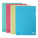 Папка-кутик А4, JOBMAX, асорті