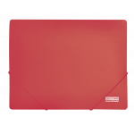 /Папка пласт. А4 на гумках, JOBMAX, червоний