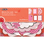 Основа для листівок "Love" 10.2*15.3см Основа для листівок "Love" 10.2*15.3см