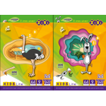 Набір кольорового картону та паперу, А4, 9 арк. картону + 9 арк. паперу, KIDS Line Набір кольорового картону та паперу, А4, 9 арк. картону + 9 арк. паперу, KIDS Line