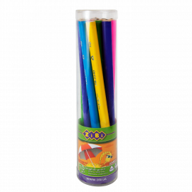 Олівець графітовий тригранний JUMBO HB, без гумки, туба (10 шт.)