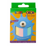 Крейда кольорова квадратна 12 шт., картонна коробка, SMART Line