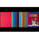 Набір кольорового паперу А4, 80г/м2, DARK+INTENSIV, 10цв., 20л. Набір кольорового паперу А4, 80г/м2, DARK+INTENSIV, 10цв., 20л.