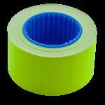 Цінник 26*16мм (375шт, 6м), прямокутний, зовнішня намотка, жовтий