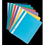 Швидкозшивач пласт. А5, PP, асорті