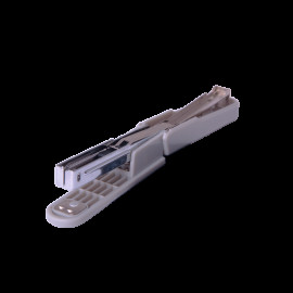 Степлер пластиковий до 10арк. (скоби №10), JOBMAX, чорний