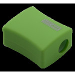 Чинка, 2 отв. пластиковий корпус, з контейнером