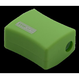 Чинка, 2 отв. пластиковий корпус, з контейнером