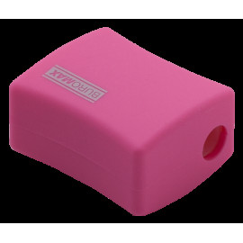 Чинка, 2 отв. пластиковий корпус, з контейнером