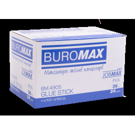 Клей-олівець 36 г, JOBMAX